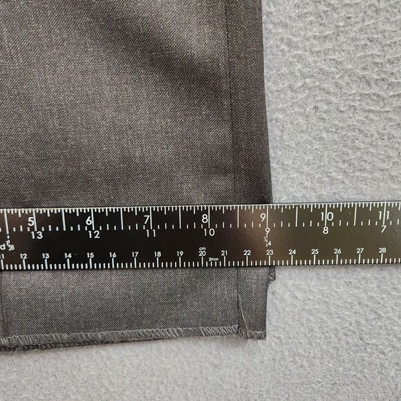 Patrick James Men 38 Black Wool Tollegno 1900 Super 100s Unhem Dress Pants NWT - Picture 12 of 14